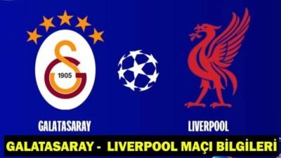 Kaynak:Cnnturk.com Galatasaray – Liverpool maçı kadrosu, saati ve kanalı gündemde
