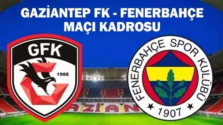 GAZİANTEP FK – FENERBAHÇE MAÇI KADROSU: Gaziantep FK – Fenerbahçe maçı saat kaçta, hangi kanalda? Kaynak:Cnnturk.com Trendyol Süper Lig’in 24. haftasında deplasmanda Antalyaspor ile 2-2