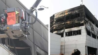 Yonhap ajansının haberine göre, yetkililer, Daejeon’daki fabrikada dün yerel saatle