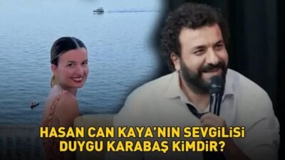 Kaynak:Cnnturk.com Hasan Can Kaya’nın sevgilisi Duygu Karabaş, ‘nişan’ haberleri sonrası