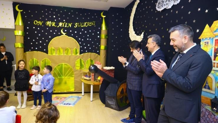 SAMSUN, (DHA)- SAMSUN İlkadım Belediyesi’ne bağlı kreşlerde eğitim gören minik