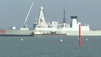 Güney Kıbrıs’taki İngiliz askeri üssü RAF Ağrotur’un bir insansız hava