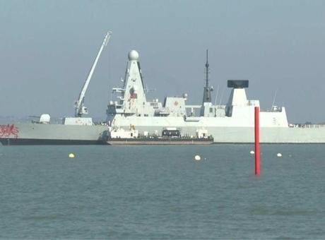 Güney Kıbrıs’taki İngiliz askeri üssü RAF Ağrotur’un bir insansız hava