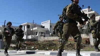 Filistin resmi ajansı WAFA’ya göre gaspçı İsrailliler, kentin güneyindeki okulun