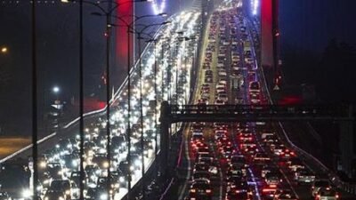 Ramazan Bayramı tatilinin son günü nedeniyle dönüşe geçen tatilcilerinde etkisiyle