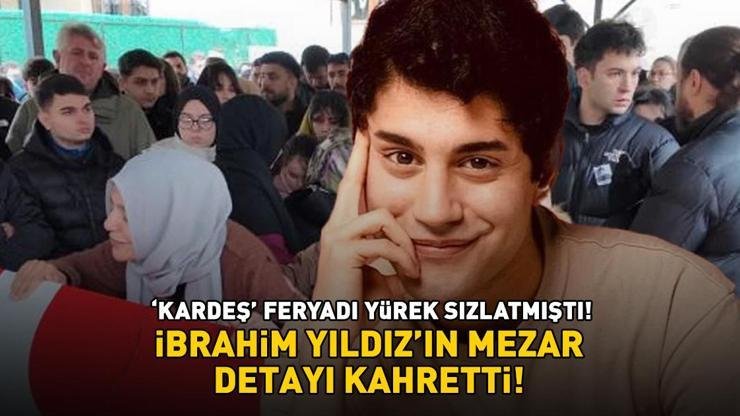 ‘Kardeş’ feryadı yürek sızlatmıştı! İbrahim Yıldız’ın mezar detayı kahretti! Kaynak:Cnnturk.com Oyuncu İbrahim Yıldız devrilen ağacın altında kalmıştı. Geçirdiği talihsiz