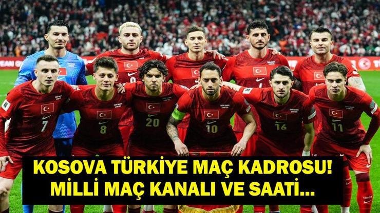 KOSOVA TÜRKİYE MAÇ KANALI VE SAATİ: Kosova Türkiye Milli Maç Ne Zaman, Saat Kaçta, Hangi Kanalda? Dünya Kupası Yolunda Son Adım! İşte Kosova Türkiye İlk 11’ler… Kaynak:Cnnturk.com A Milli Futbol Takımı, 2026 Dünya Kupası Avrupa Elemeleri