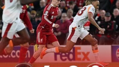 01:09 MAÇ SONUCU Liverpool 4-0 Galatasaray 90.Dakika MAÇIN SONUNA 6