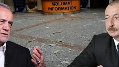 Nahçıvan’a isabet eden dron sonrası ilk temas! Pezeşkiyan, Aliyev ile görüştü Azerbaycan Cumhurbaşkanlığından yapılan açıklamaya göre, Aliyev’i telefonla arayan Pezeşkiyan, Aliyev’in