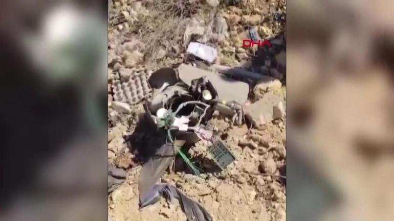 Kaynak:Mert Can Gülmez / cnnturk.com Muhabiri İran’dan ateşlenen ve Türk