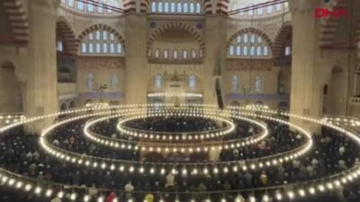 Kaynak: DHA Kentte Kasım 2021 yılında restorasyona alınan Selimiye Camisi‘nde