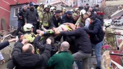 Kaynak:AA, DHA Ayvansaray Mahallesi Ebe Sokak’ta bulunan 2 bina, henüz