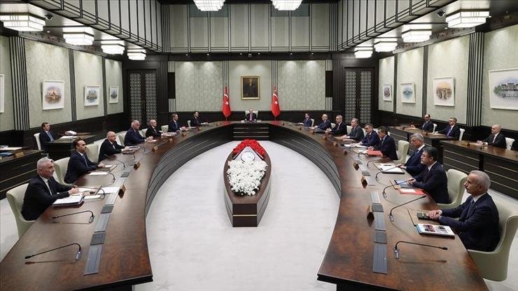 Son dakika haberine göre; Kabine toplantısı Cumhurbaşkanı Recep Tayyip Erdoğan’ın