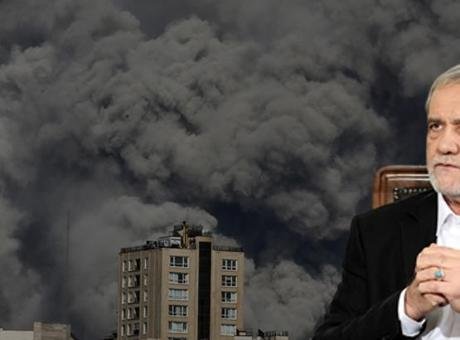 Pezeşkiyan, sosyal medya hesabından Rusya Devlet Başkanı Vladimir Putin ve