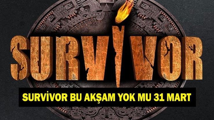 SURVİVOR BU AKŞAM YOK MU, NEDEN YOK? Survivor yeni bölümü ne zaman? 31 Mart TV8 yayın akışı Kaynak:Cnnturk.com Acun Ilıcalı ve Murat Ceylan’ın sunumunu üstlendiği Survivor hakkında