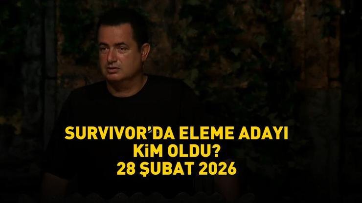 SURVIVOR ELEME ADAYI 28 ŞUBAT 2026 | Survivor’da eleme adayı kim oldu, dokunulmazlık oyununu hangi takım kazandı? Kaynak:Cnnturk.com Survivor’da eleme adayı olan yarışmacı merak konusu oldu. Beyza