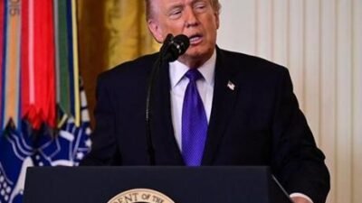 ABD Başkanı Trump, Beyaz Saray’da düzenlenen ve İç Güvenlik Bakanlığı