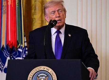 ABD Başkanı Trump, Beyaz Saray’da düzenlenen ve İç Güvenlik Bakanlığı