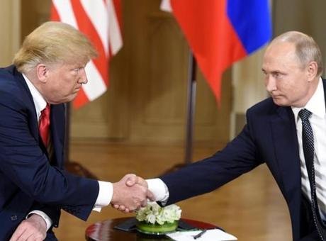 ABD Başkanı Donald Trump ile Rusya Devlet Başkanı Vladimir Putin