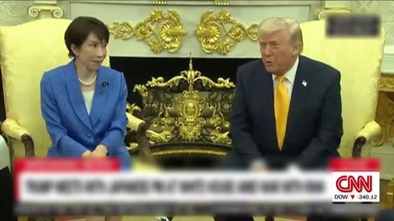 Kaynak:CNN TÜRK ABD Başkanı Donald Trump, Beyaz Saray’da Japonya Başbakanı