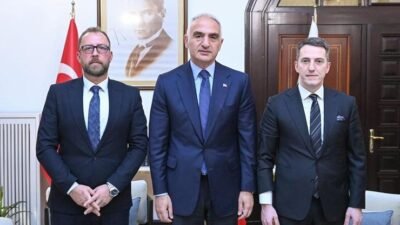 Kültür ve Turizm Bakanı Mehmet Nuri Ersoy, Kuzey Makedonya Kültür