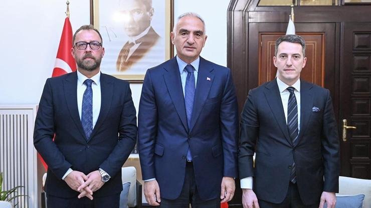 Kültür ve Turizm Bakanı Mehmet Nuri Ersoy, Kuzey Makedonya Kültür