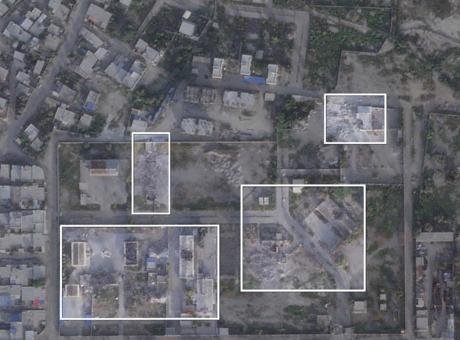 New York Times gazetesinin, uydu görüntüleri, sosyal medya paylaşımları ve