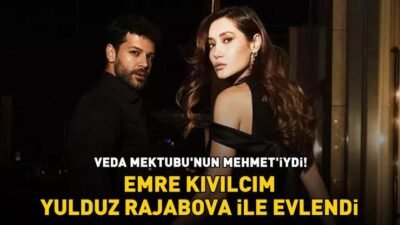 Kaynak:Cnnturk.com Veda Mektubu’nun Mehmet’i Emre Kıvılcım uzun süredir meslektaşı Yulduz