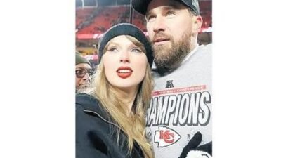 Taylor Swift ile Kansas City Chiefs forması giyen Kelce’nin bu
