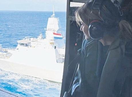 Hollanda, Orta Doğu’daki savaş gerekçesiyle Kıbrıs açıklarına “Zr. Ms. Evertsen”