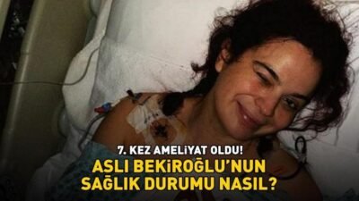Kaynak:Cnnturk.com Aslı Bekiroğlu, olduğu 7. ameliyatın ardından sosyal medya üzerinden