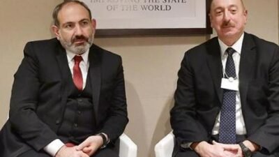 Azerbaycan Cumhurbaşkanı İlham Aliyev ile Ermenistan Başbakanı Nikol Paşinyan, “Gernika