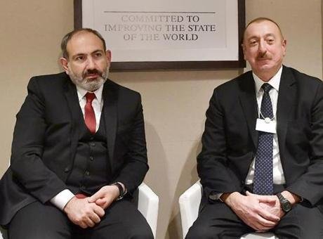 Azerbaycan Cumhurbaşkanı İlham Aliyev ile Ermenistan Başbakanı Nikol Paşinyan, “Gernika
