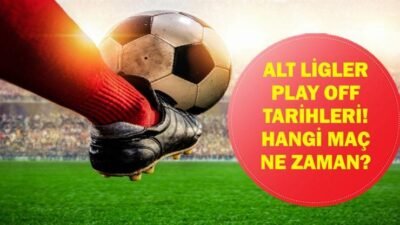 Kaynak:Cnnturk.com Alt liglerde her yıl büyük heyecana sahne olan play-off
