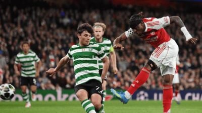 Kaynak:Cnnturk.com UEFA Şampiyonlar Ligi çeyrek final rövanşında Arsenal ile Sporting