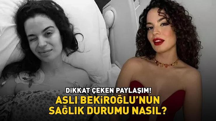 Aslı Bekiroğlu’nun sağlık durumu nasıl? 6 kez ameliyat olan ünlü oyuncudan dikkat çeken paylaşım! Kaynak:Cnnturk.com Aslı Bekiroğlu hastane odasından paylaşımda bulundu. Ünlü isim, yayımladığı