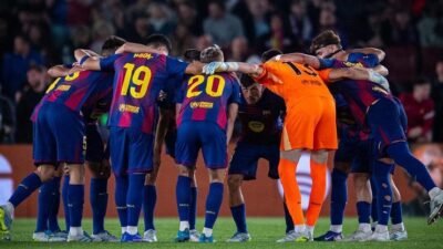 Kaynak:AA Spotify Camp Nou Stadı’ndaki 32. hafta maçında Celta Vigo‘yu