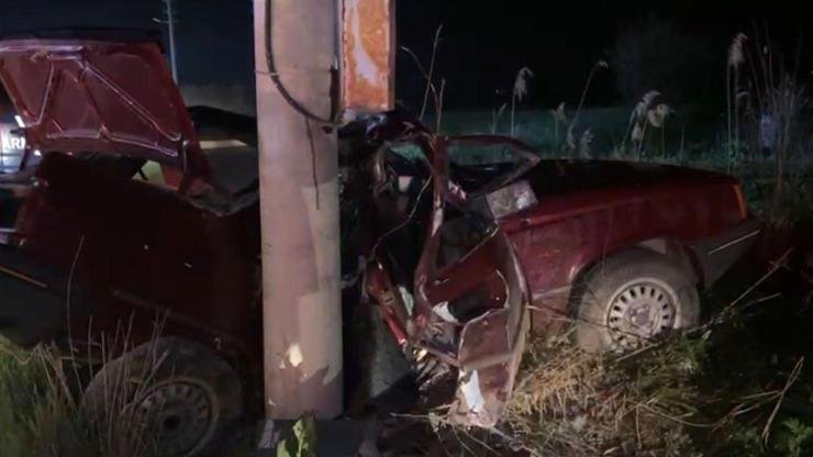 Tuna İŞLEYEN/ TAVŞANLI(Kütahya), (DHA)- KÜTAHYA’nın Tavşanlı ilçesinde yağış nedeniyle sürücüsünün