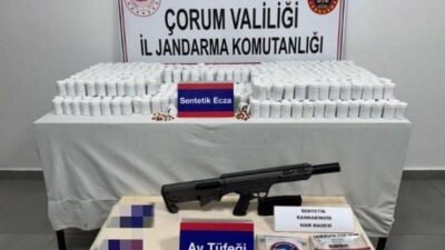 Yusuf ÇINAR/ÇORUM,(DHA)- ÇORUM İl Jandarma Komutanlığı ekiplerince uyuşturucuyla mücadele kapsamında