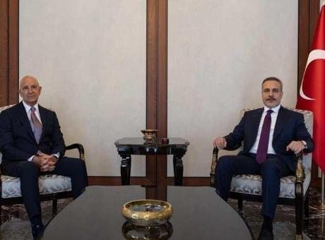 Dışişleri Bakanlığı kaynaklarından edinilen bilgiye göre, Bakan Fidan, Büyükelçi Barrack