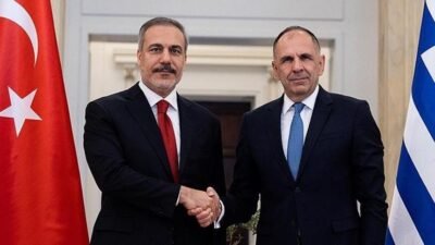 Kaynak:AA Dışişleri Bakanlığı kaynaklarından edinilen bilgiye göre Bakan Fidan, Yunanistanlı