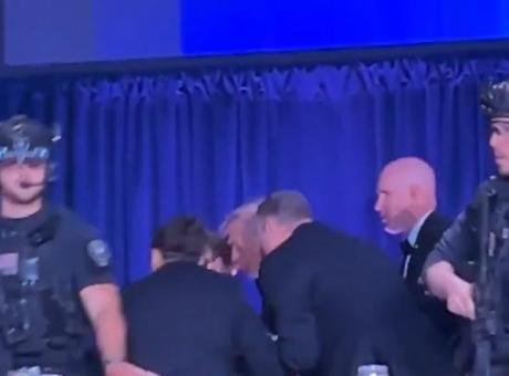 ABD Başkanı Donald Trump’ın katıldığı Beyaz Saray Muhabirleri Derneğinin düzenlediği