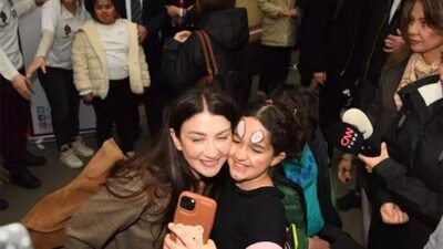 Çocuk kliniği bahçesinde gerçekleşen etkinliğe Kanal D’nin sevilen dizisi, TİMSBİ