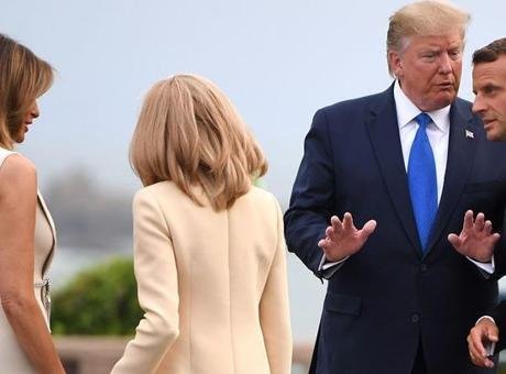 Macron, iki günlük resmi ziyaret kapsamında Güney Kore’nin başkenti Seul’e