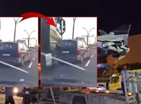 Irak’ın Kerkük kentinde dün akşam saatlerinde korkunç bir kaza meydana