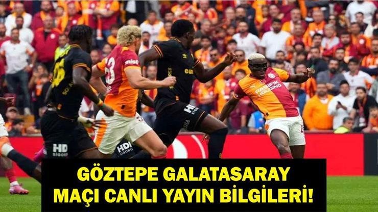 GÖZTEPE GALATASARAY MAÇINDA İLK 11’LER: Göztepe Galatasaray Maçı Saat Kaçta, Hangi Kanalda? Maç Canlı Yayın Bilgileri Kaynak:Cnnturk.com Trendyol Süper Lig’in 27. haftasından ertelenen karşılaşmada lider Galatasaray,