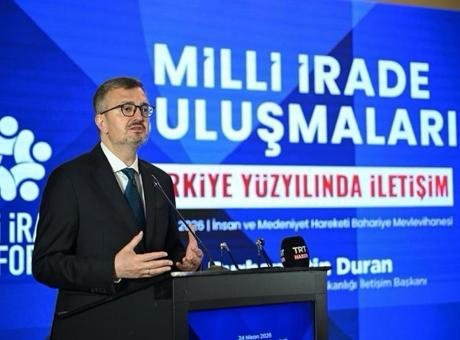 Duran, NSosyal hesabından yaptığı paylaşımda, Milli İrade Platformu tarafından “Türkiye