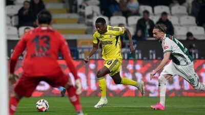 23:28 İLK YARI FİNALİST KONYASPOR Konyaspor, Fenerbahçe’yi 120 dakika sonunda