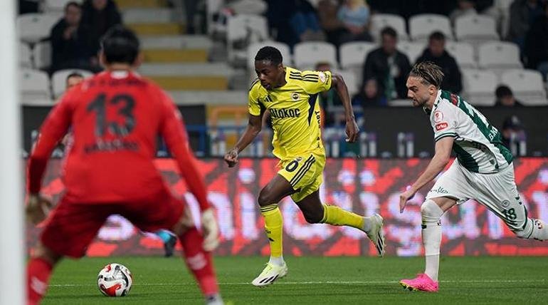 23:28 İLK YARI FİNALİST KONYASPOR Konyaspor, Fenerbahçe’yi 120 dakika sonunda