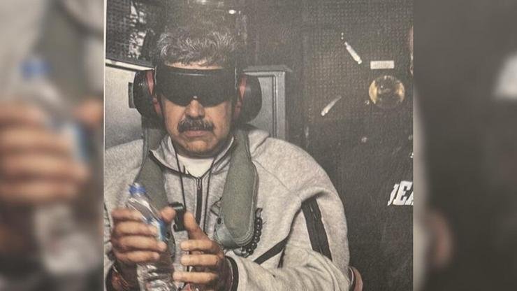 Kaynak:AA ABD’nin 3 Ocak’ta askeri müdahalede bulunarak alıkoyduğu Nicolas Maduro,